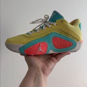 Nike Jordan Tatum 2 PF Jayson Pink Lemonade Basketball Shoes Size 7